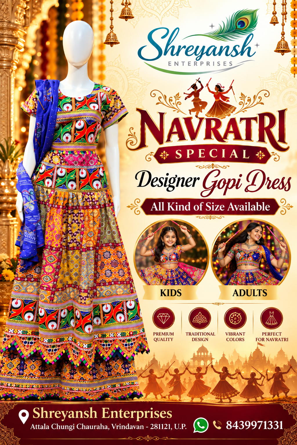 Chaniya Choli and Gopi Dress collection